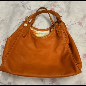 Stunning Cole Haan pebble leather handbag.